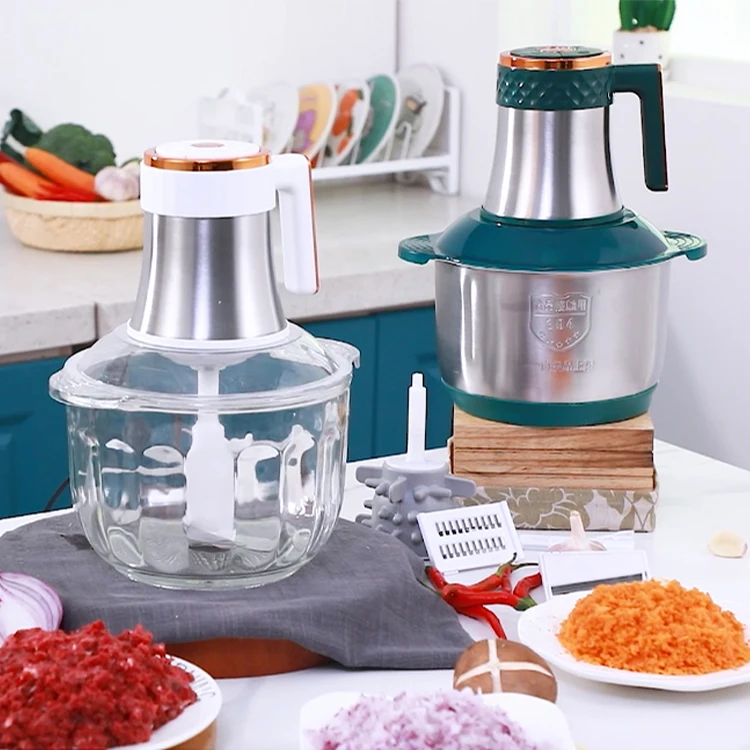 National Meat Grinder Mince Meat Machine 5L Electric Meat Grinder Mincer Mixer Home Blender