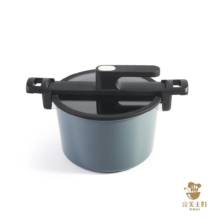 Кастрюля для супа с микро-давлением большой емкости кастрюля низкого давления 6 л домашняя газовая индукционная плита универсальная