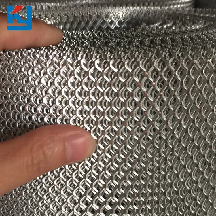 Custom sizes finely processed expanded metal mesh pieces for industry
