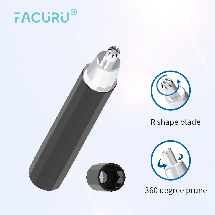Facuru Oem Customize Nose And Hair Trimmer Nose Hair Trimmer Men Nose Ear Face Neck Hair Trimmer