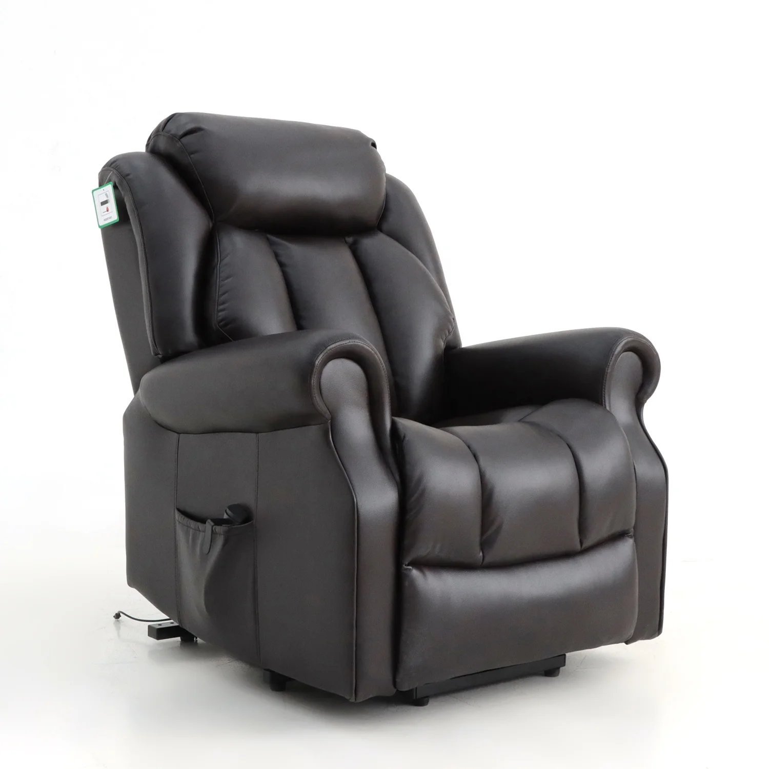 Geeksofa ленивый мальчик кожаный Электрический подъемник кресло с массажем и теплом для пожилых людей