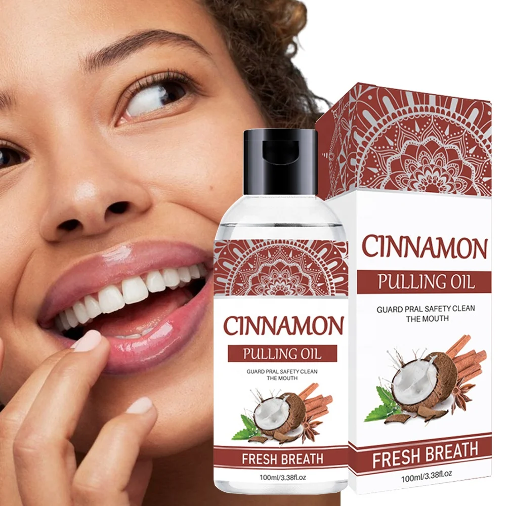 Gluta Booster Coconut Pulling Oil Essential Oil And Vitamin E Teeth-Friendly Whitening Freshing Mouthwash 100ml