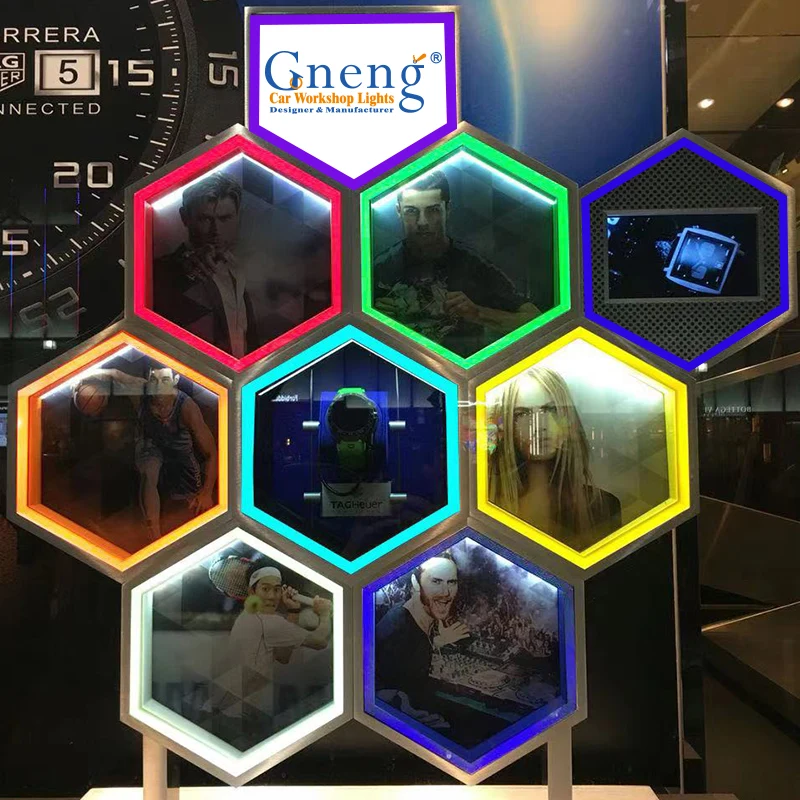 Wholesale High Quality Powerful Hexagon Stage Lights Party Nightclub Lights For Church