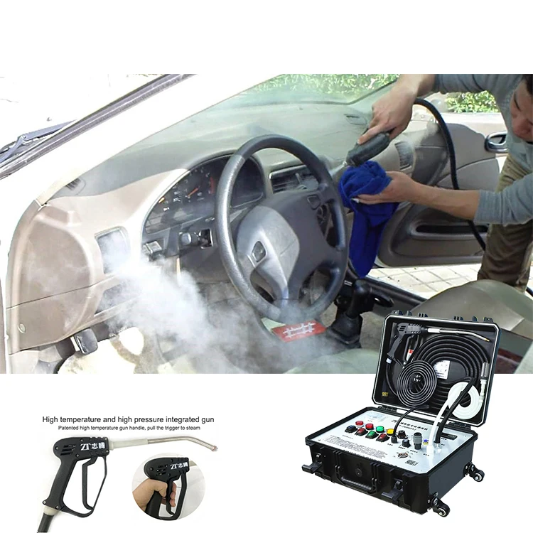 Cleaning Washing Care Tool Portable High Temperature Steam Sanitizing System Steam Anti-Bacterial Hydrogen Car Wash Kit
