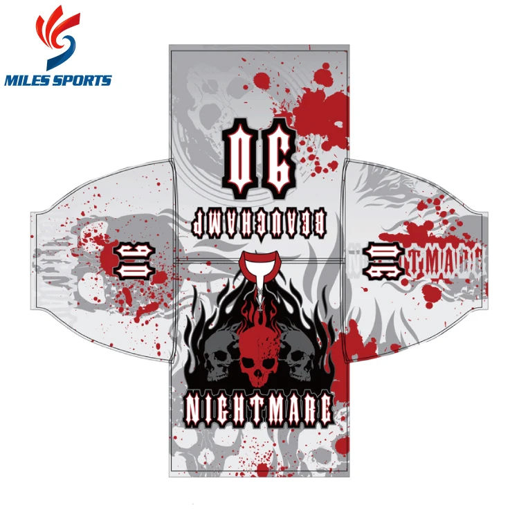 
Latest Design high quality beer league 100% Polyester Unique home and away funny color sublimation ice hockey jerseys 