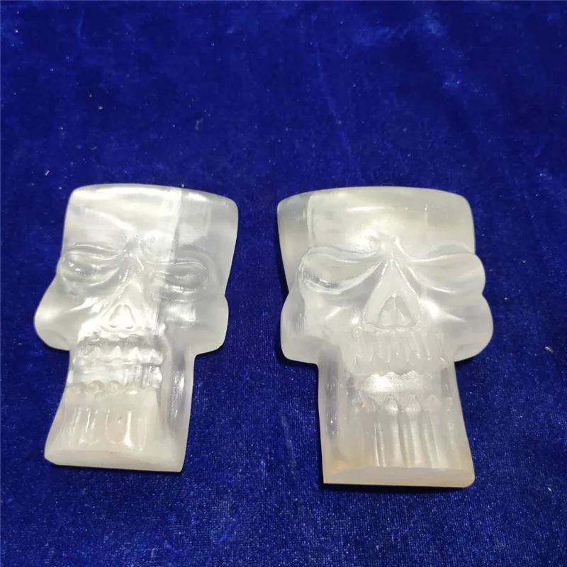 High Quality Spiritual Stone Hand Carved Crystal Crafts Selenite Carving