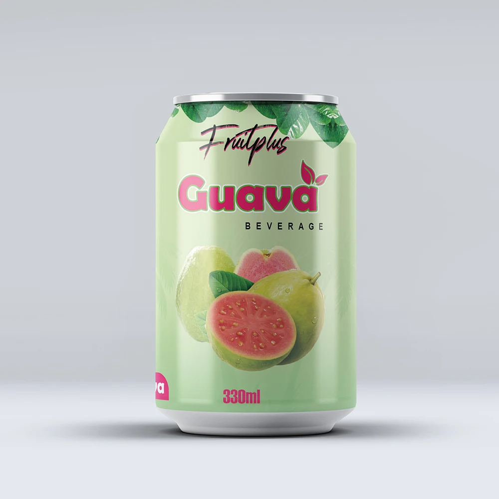 Factory Premium OEM Manufacturer 330ml Fresh Fruit Juice Drink Carbonated Fruit Flavor Beverage in Cans