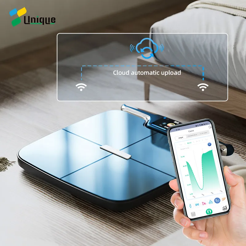 Smart 8 Electrode Body Fat Scale high accuracy weight scale smart body fat analyzer scale