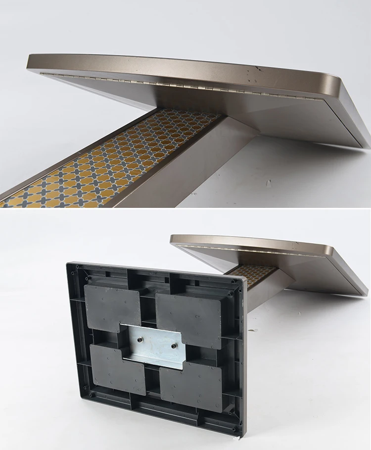 Luxury Metal Menu Holder with Marble Base