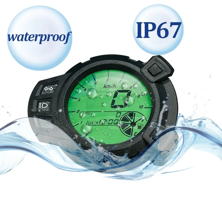 Speedometers for International Markets lcd display motorcycle tachometer for 125 zuma bws ym yamaha