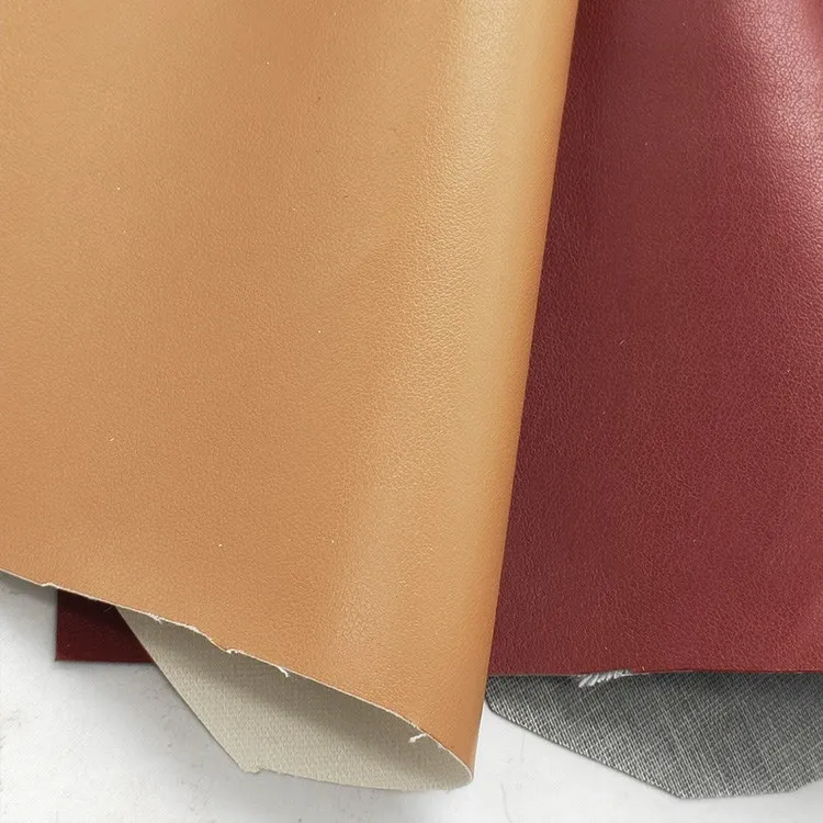 Abrasion-Resistant sheep Grain PU Leather Fabric Artificial Leather Raw Leather sheets For Gifts, bags, shoes, sofa, seats