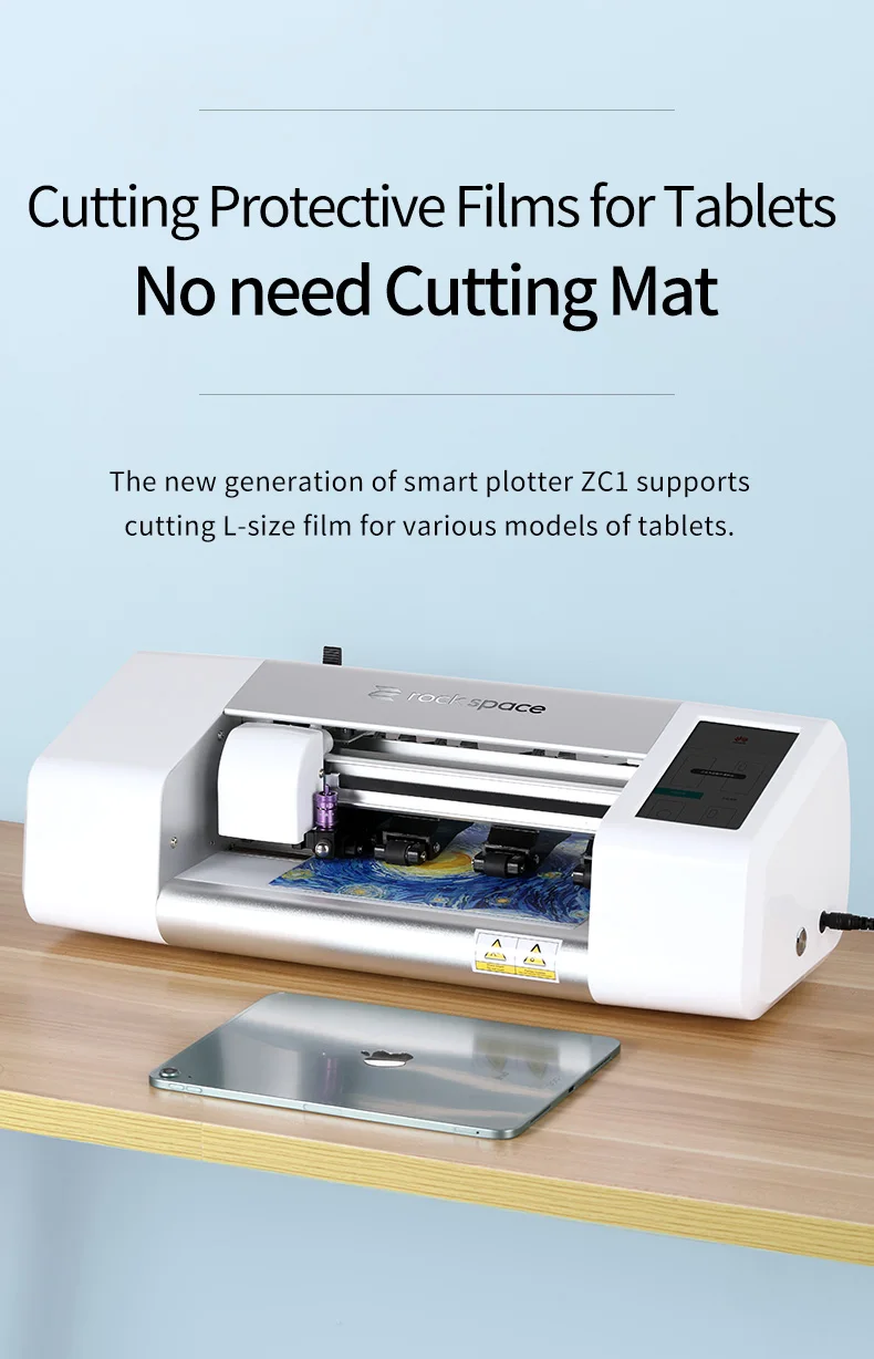  rockspace zc1 tpu mobile cover film cutting