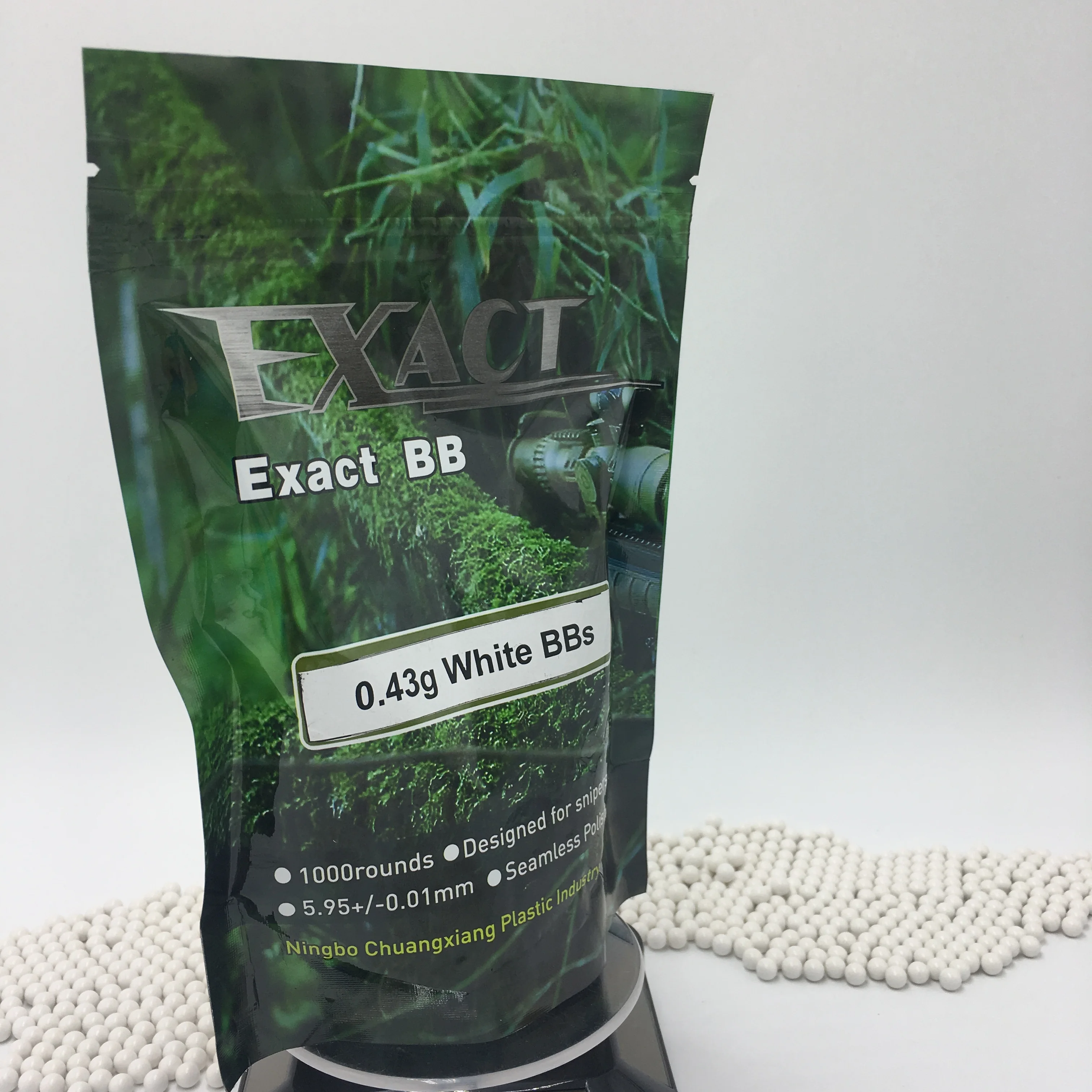 White color Normal 0.43g bb ball
