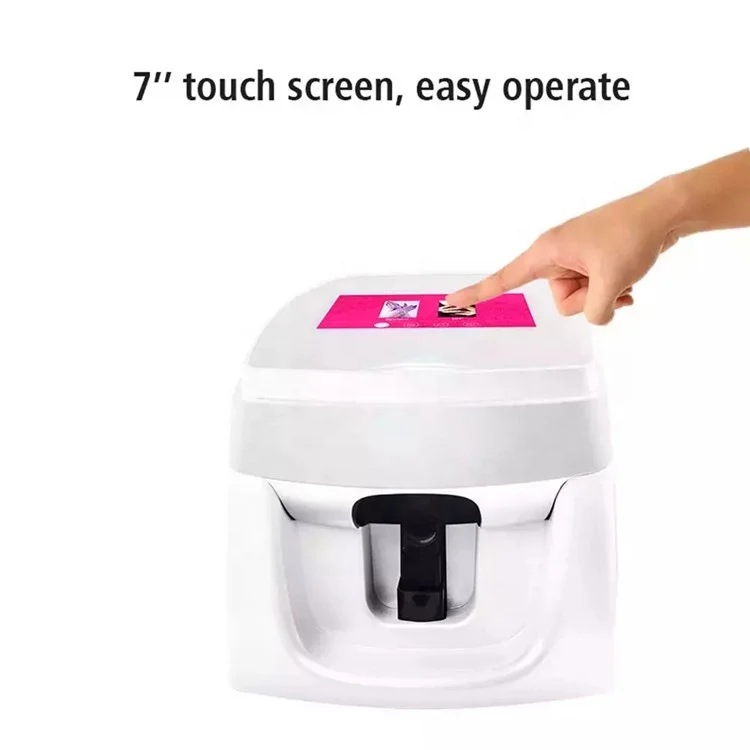 Portable 3D intelligent nail diy smart Art nail printer machine