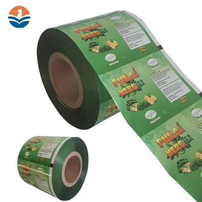 Food Grade Recyclable & Biodegradable Coffee Pack Roll Film for Packaging Sachet
