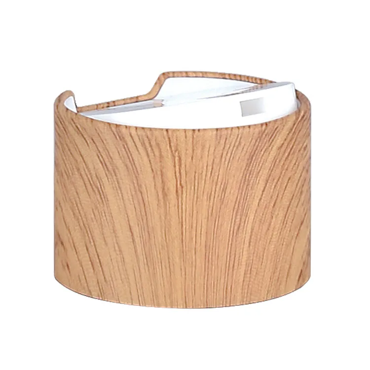 Hot sale shampoo bottle dispensing pressure plate cover aluminum gold silver disc top cover