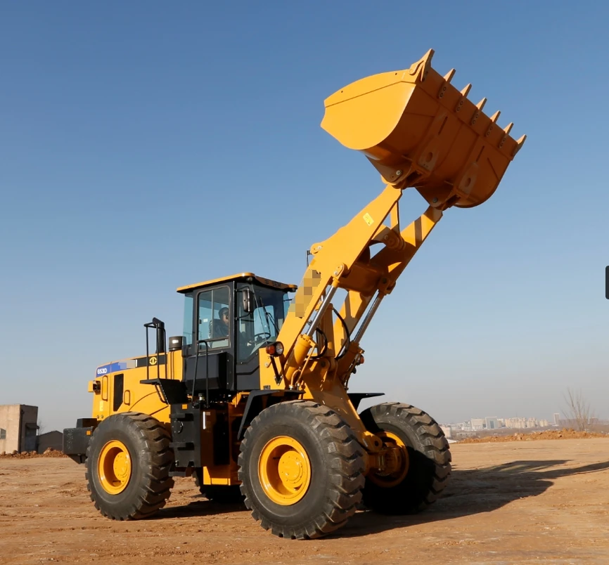 China 5 ton Wheel Loader SEM653D with spare parts in Stock with best price
