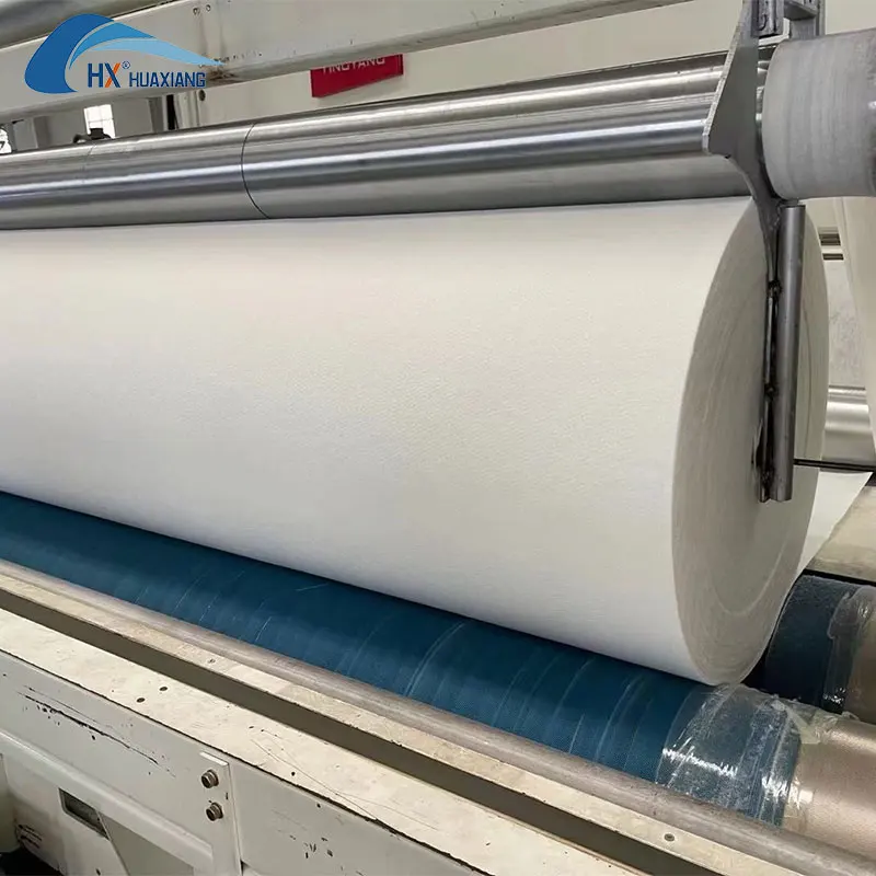 100gsm 150 gsm 200gsm 300 короткая волокнистая полиэфирная нить геотекстиль полипропилен нетканый для дорожного полигона