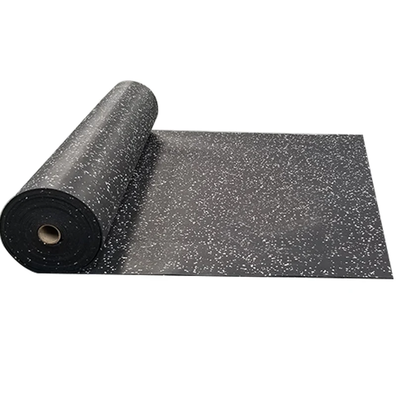 New product durable gym rubber flooring roll mat shock resistance 3mm-12mm