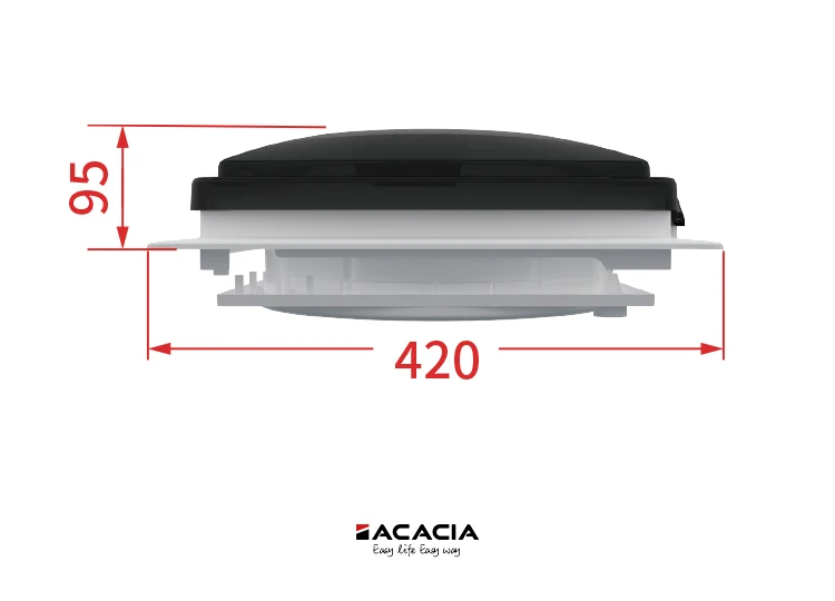 Hot Sale Electrical Control DC 12V 24V Roof Exhaust Fan of RV Parts