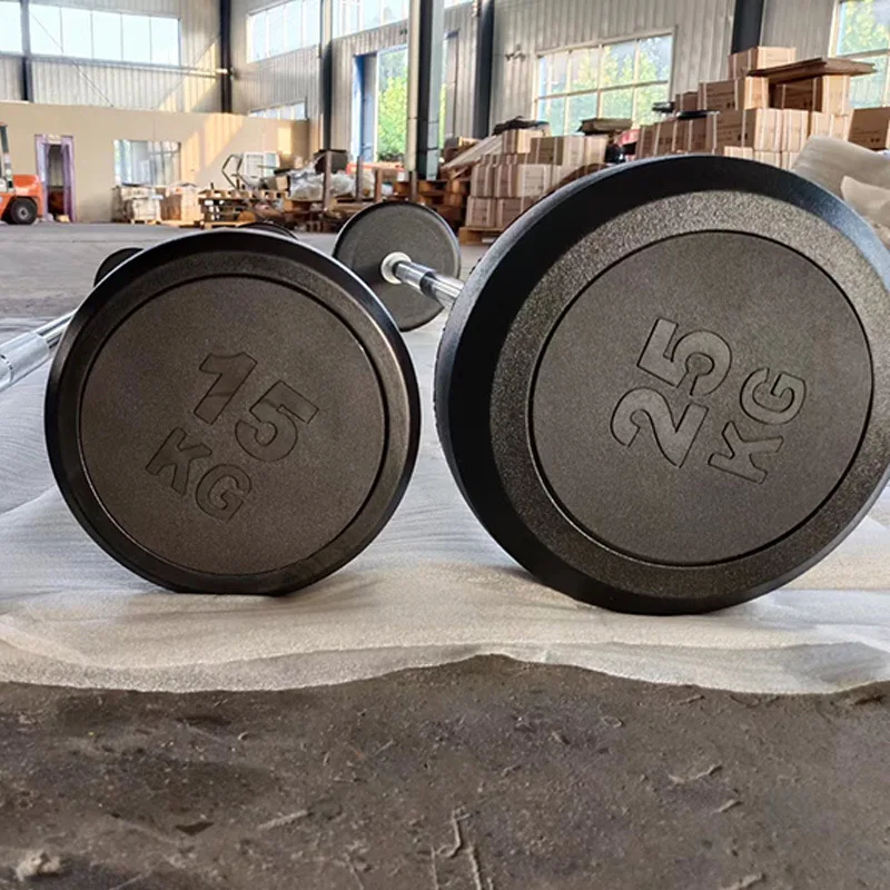 OEM Custom Cast Iron Trap Bar Fixed Bar Fitness Equipment Weight Lifting Deadlift Strength Training Cast Iron Free Weights