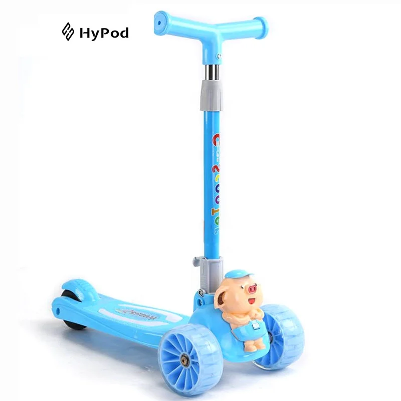 ride on toy seat baby toy 3 wheel flashing green pink safety child kids foldable scooter for 6 9 yr olds girls swing