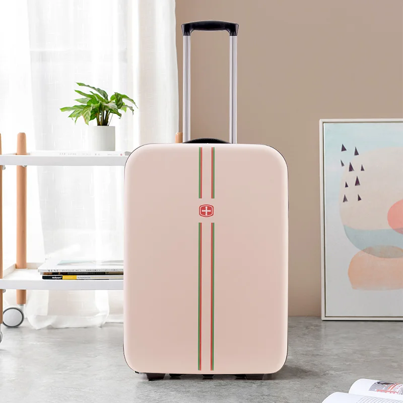 New ALL PASS 2022 Folding Suitcase Women's Suitcase Landing Case 20" Men's Portable Travel Suitcase 24" Custom