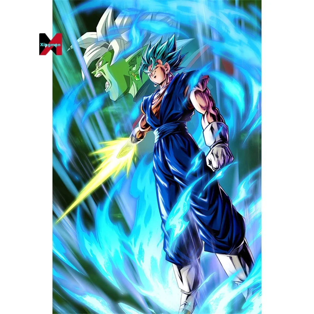 4 size 100 Color High Quality Printed Wall scrolls Waterproof posters for the fans of Anime Dragon DBZ Super as promotion gift