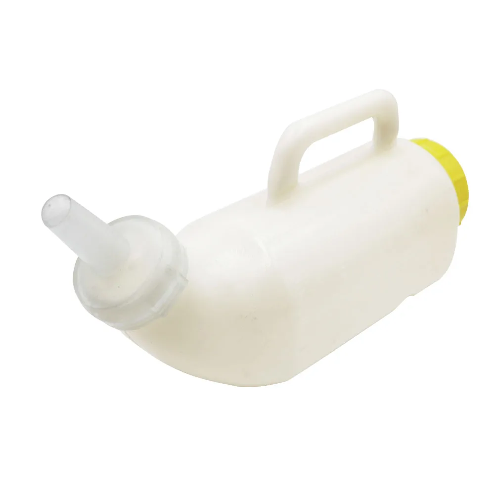 2 л бутылочка для кормления животных телят с сосками горизонтальная питья