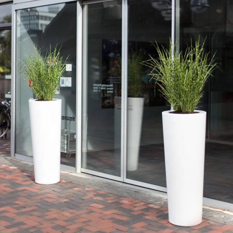 Direct sales flower cement big vase concrete vase outdoor for plants