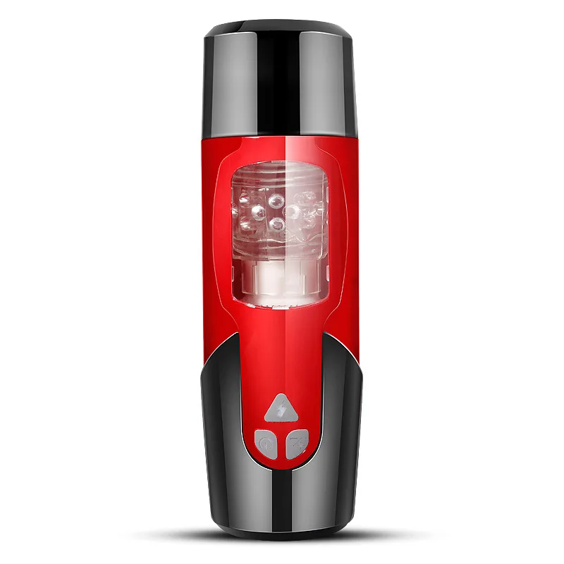 hot selling Telescopic Artificial Vagina Masturbator Men Masturbation Sex Toys  Penis Massager penis trainer For Man