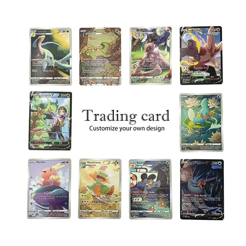54Pcs Cards Each Deck Customised Playing Game Trading Cards