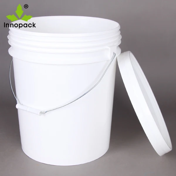 chemical plastic bucket large round plastic bucket 19L plastic bucket