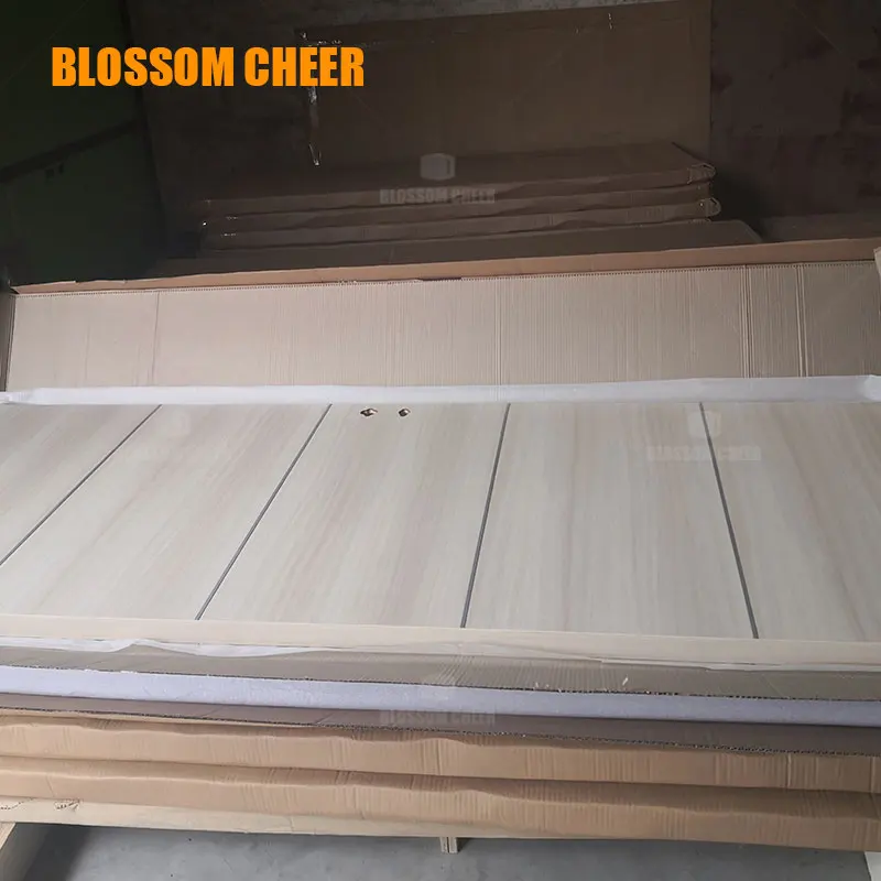 Modern Solid Swing French Design Porta Porte Intrieure Pologne En Bois MDF White Melamine Wooden Interior Internal Room Doors