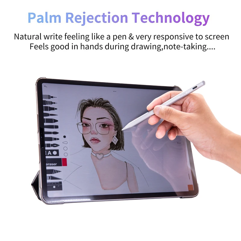 Active stylus, general writing and drawing pen, capacitive stylus