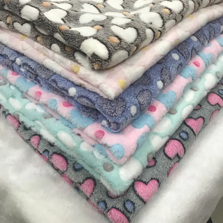 The Factory Produces Solid Color Wholesale Flannel Fabric, Print Flannel Fabric