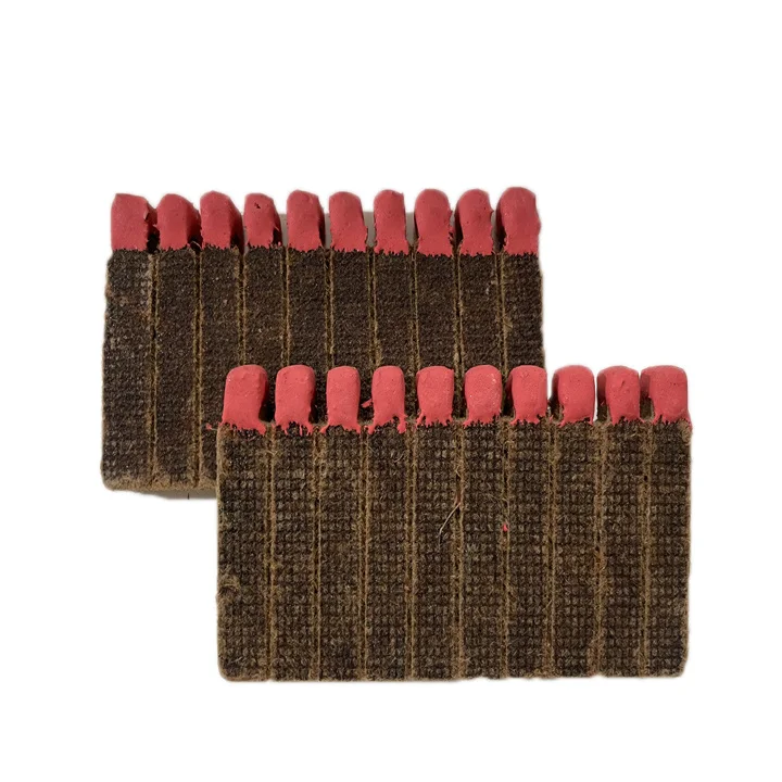 Защитные спички-парафиновые деревянные барбекю Зажигалки для кемпинга походов на открытом воздухе красочные и красные коричневые восковые палочки