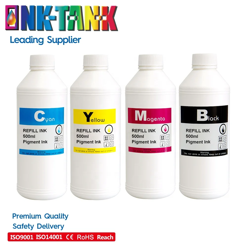 INK-TANK 500ml High-end Universal Cartucho Refill Inkjet Pigment Tintas Ink For Epson WF-C5290R WF-C5790 WFC5790 Printer