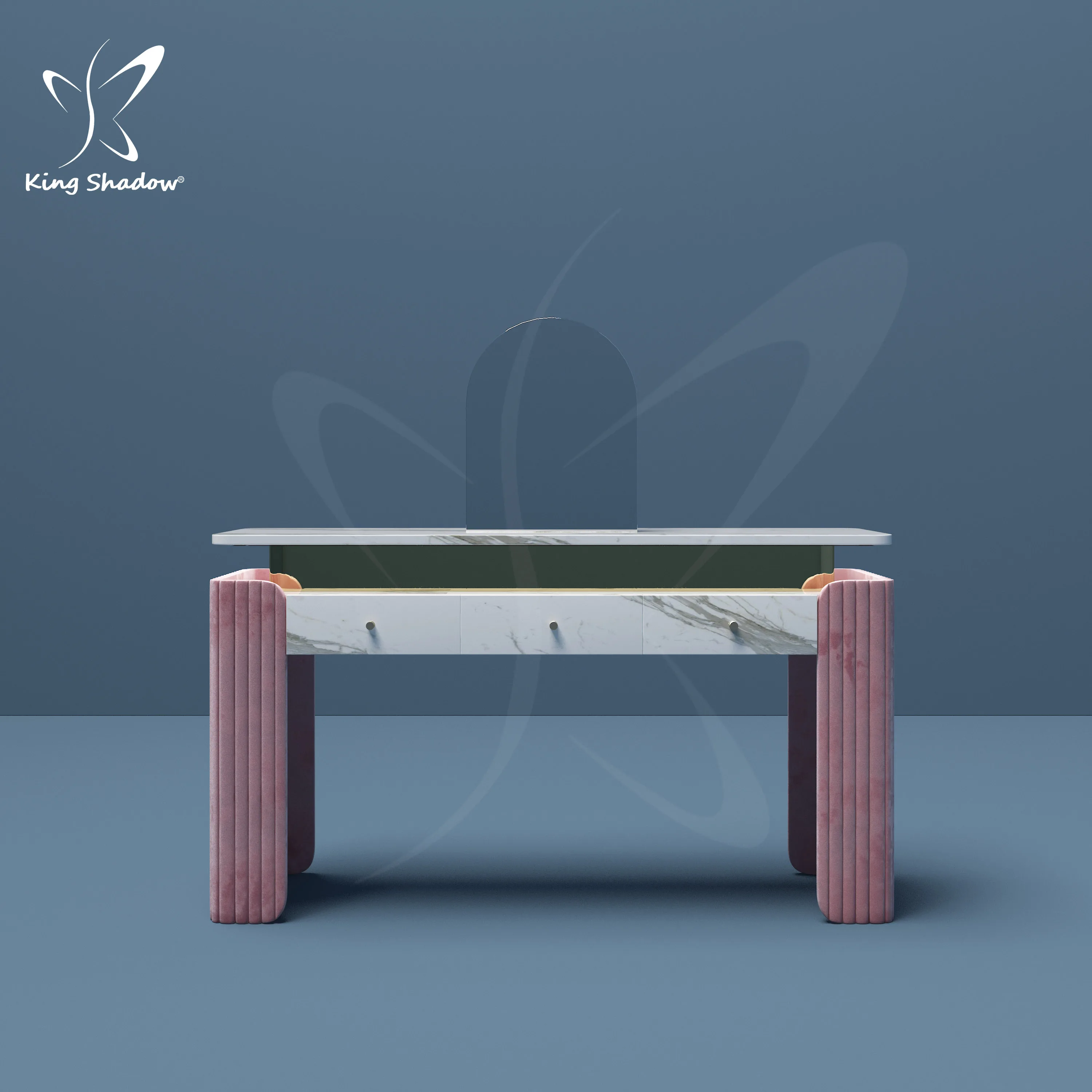 Мебель для маникюрного салона, стол для маникюра, стол для салона с подсветкой, пылесосы