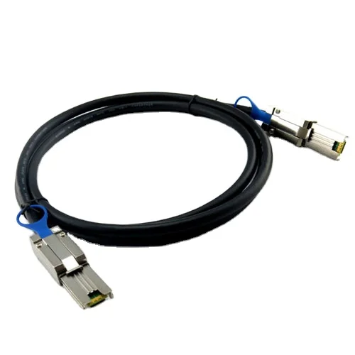 Внешний кабель для мини-SAS последовательный SCSI 26 Pin SFF 8088 штекер-шнурок с защелкой 3 фута