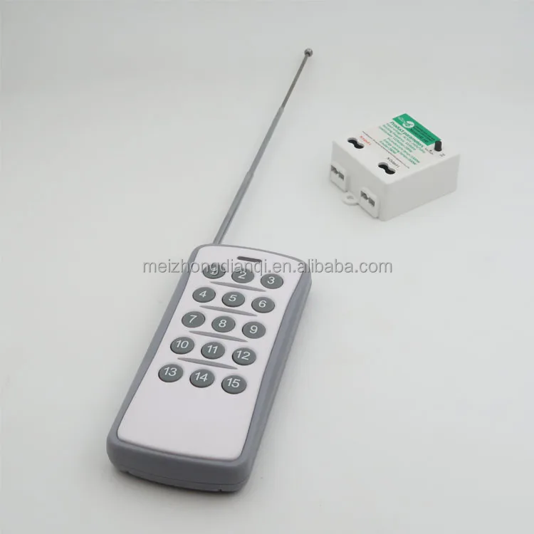 Wide voltage selling digital Wireless remote control switch Household lamp power supply 1 drag 15 Remote control switch