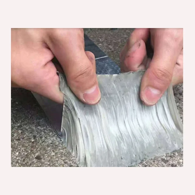China Supplier Self Adhesive Butyl Waterproof Tape for Roof Repair Butyl Adhesive Tape10cmX5m