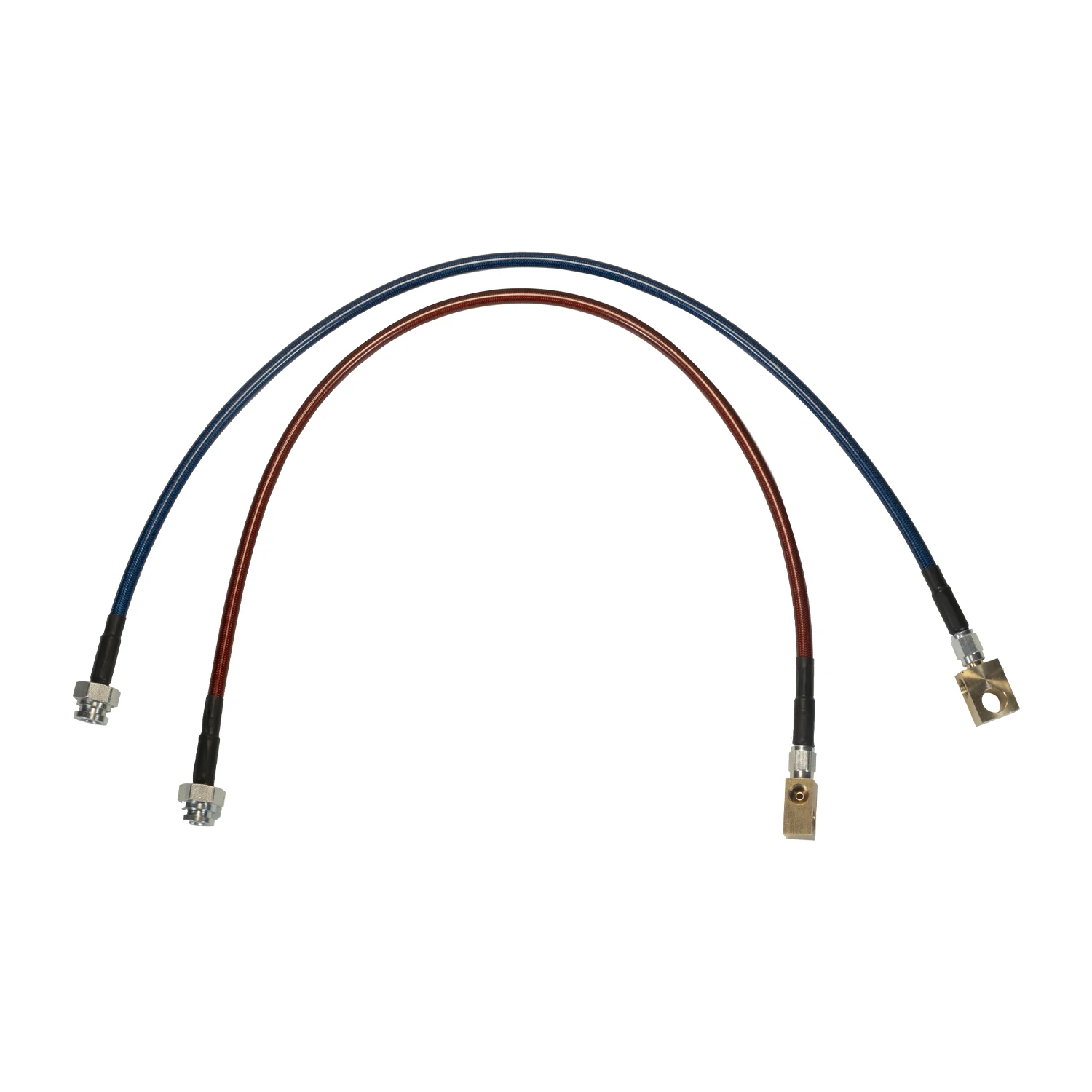 an3 3an ID 3.2mm OD 7.5mm motorcycle stainless steel braided brake oil line hose with banjo fittings