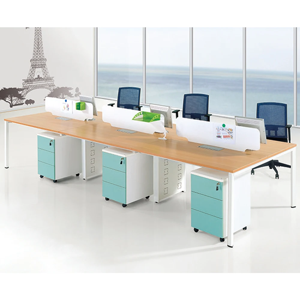 Greatway hot selling products classic office furniture for 6 person