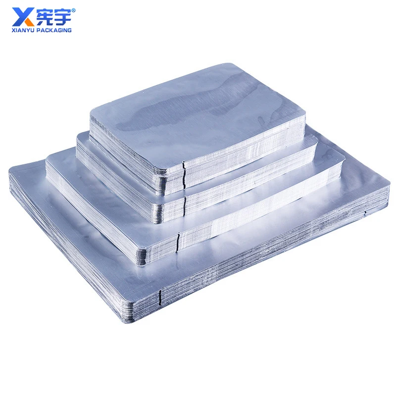 Wholesale customization of high-quality aluminum foil vacuum bags composite polyester film heat sealed bags for food storage