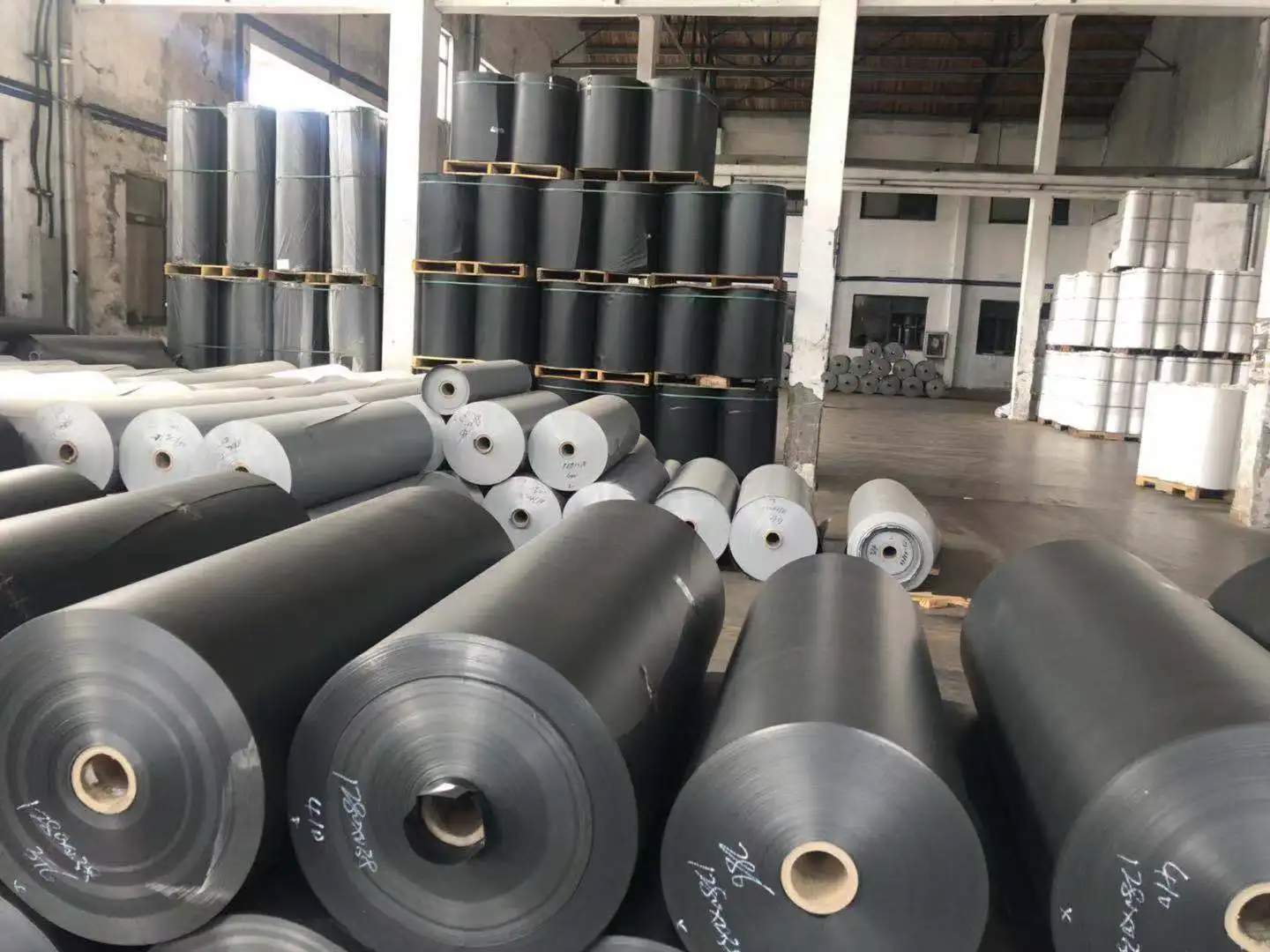 Vacuum Forming Rigid Matte Black PVC Plastic Film for Cooling Tower Fill