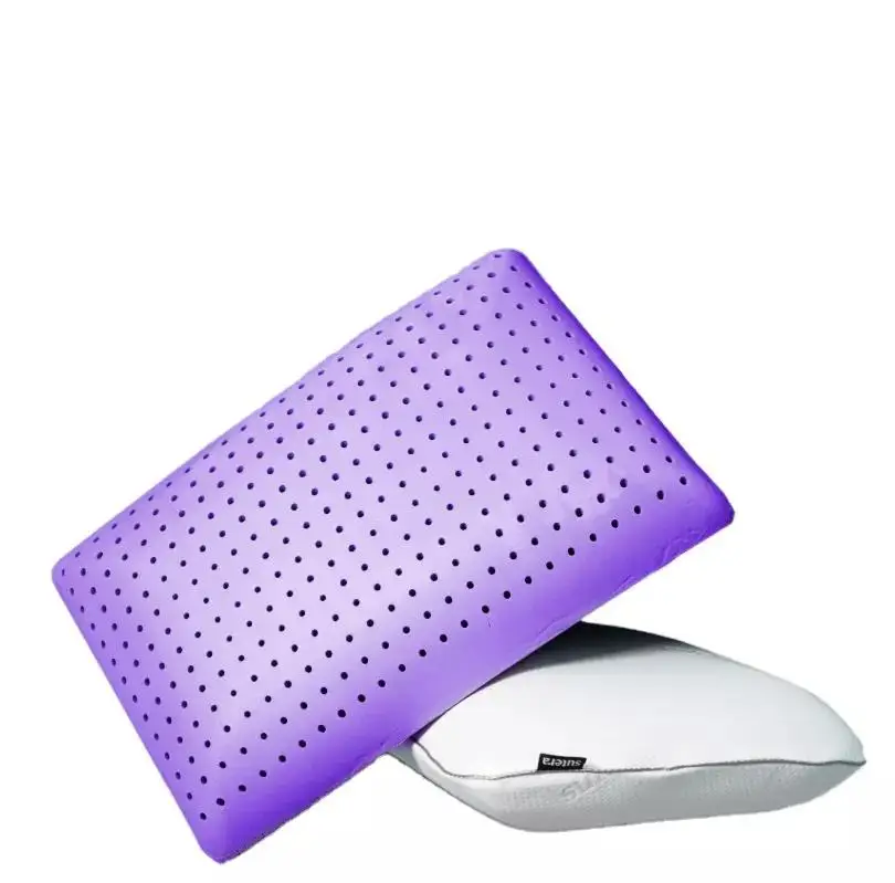 Wholesale Ergonomic Lavender Essential orthopedic pillow memory foam Comfort Sleep Memory Foam Pillow for side sleeping