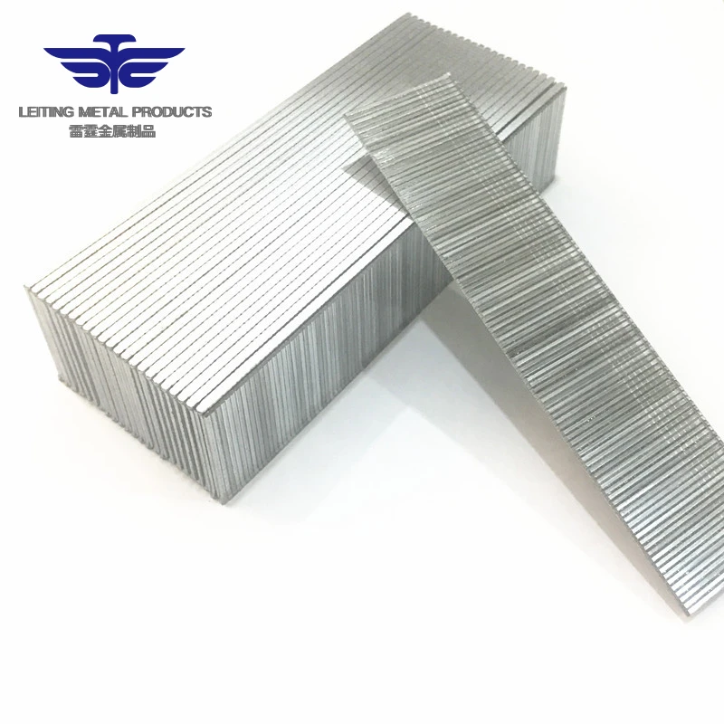 Leiting metal Wholesale Hot Sale Silver Steel Building Components 18GA T Series Brad Nails Pin Nail