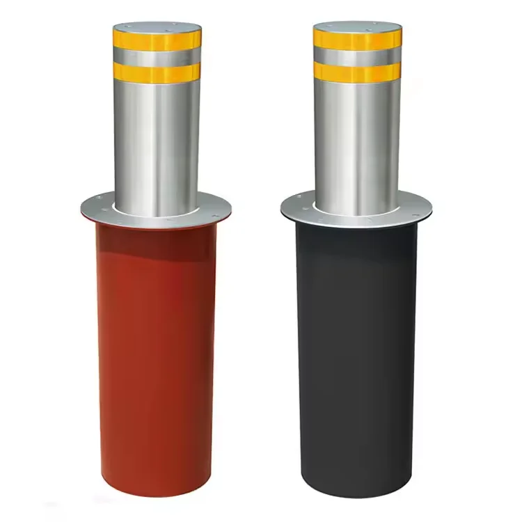 Supplier 304 316 Stainless Steel Rising Bollard Automatic Post Lifting Price Remote Control Parking Hydraulic Bollards Outdoor