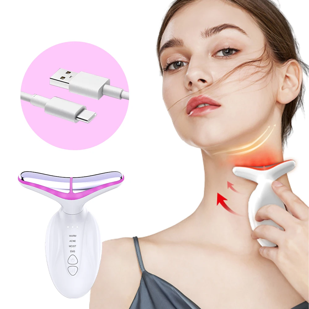 Hot selling Anti-aging Face and neck lifting massager Face Massager Skin Care wrinkle remover Beauty tools neck lifting device